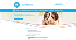 Desktop Screenshot of mera-claeys.be